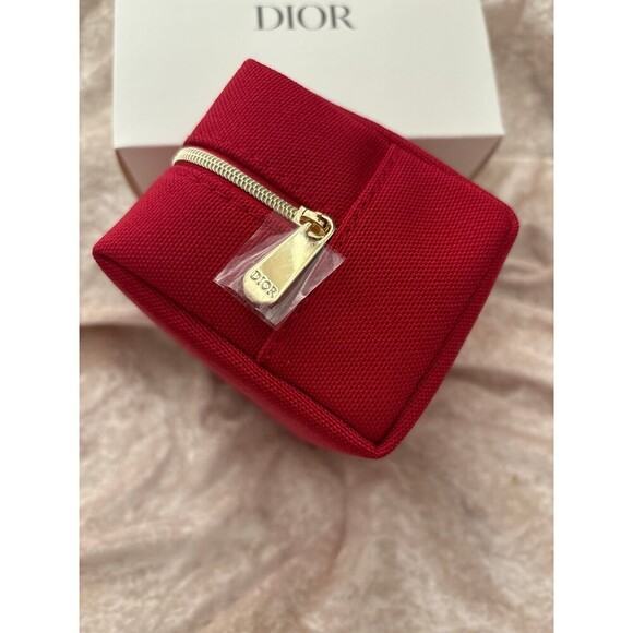 Dior red Trousse pouch - Picture 3 of 3